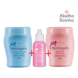 Kit Dermopés Creme Afina 230g+restaura230g+milagre Pés 30ml.