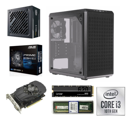 Pc Gamer Armada Intel Generación 10 U 11 Ssd 512gb Ram 8gb