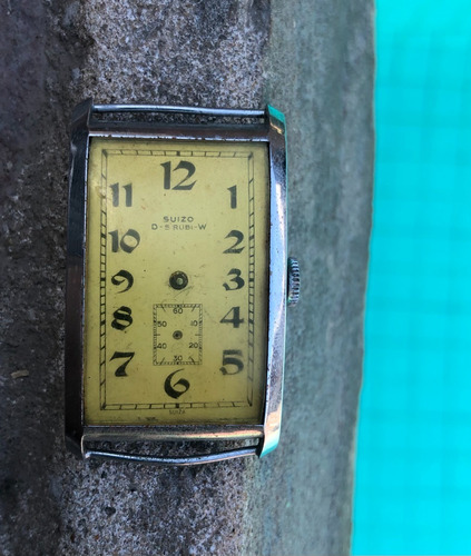 Reloj Pulsera Suizo D- 5 Rubi - W Sin Malla, Swiss Made.