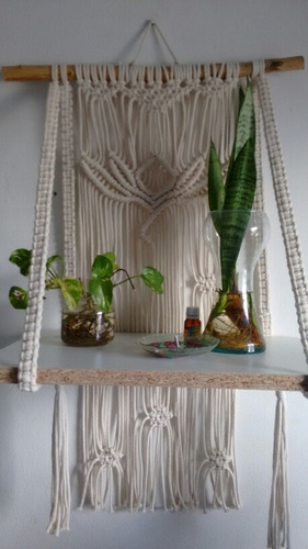 Tapiz Estante Macrame