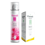 Combo Viasek Espuma Higiene Ph 3.5 + Repair Gel Reparador