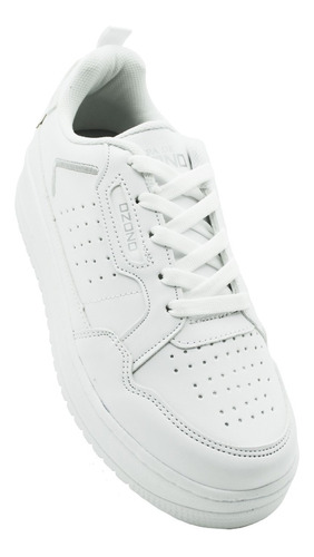 Tenis Capa De Ozono 622901 Blanco Plataforma 4 Cm Aprox Dama