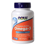 Omega 3 Now Foods 100 Softgels Epa Dha Importado Usa