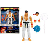 Ryu Street Fighter Ii Nuevo En Caja Con Base Y Accesorios