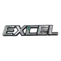 Emblema Excel Logo Maleta Hyundai Excel