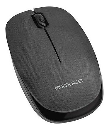 Mouse Multilaser Wireless 2.4ghz 1200dpi Usb - Preto
