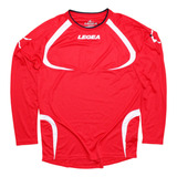 Camiseta Futbol Legea Hombre, Talla M, Rojo, Usada