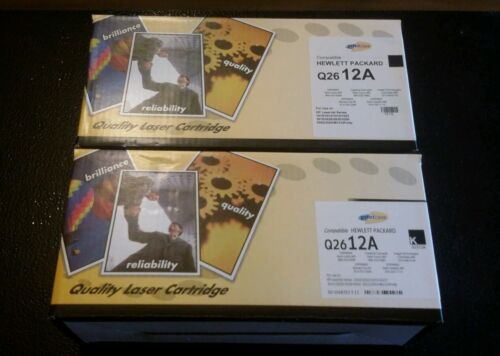 Hp 12a Compatiable Print Cartridge New 2 Pcs  Ttm