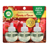 Air Wick Repuestos Aceites Esenciales Aromatizante Eléctrico Aroma Momentos De Manzana