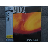 Cd Metallica - Reload (1997) Paper Sleeve Mini Vinil Com Obi