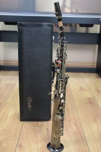 Sax Soprano Condor Css42b Antique Silver