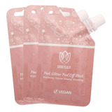 Mascara Hidratante Con Glitter Rosa Pack X3 Unidades
