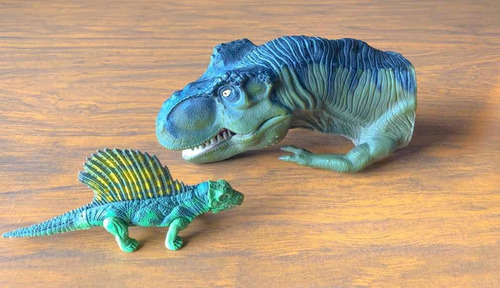 Paquete Dimetrodonte Jurassic Park 1993 Y T-rex J World 1996