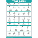 Poster De Poses De Yoga Quickfit  Tabla De Posiciones De Yog