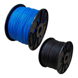 Cable Unipolar 1,5 Mm X 50 Pack X 2 Colores Celeste Y Negro