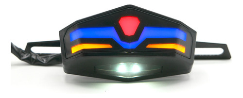 Calavera Para Moto Rasen Stop Premium Multifuncional De Led 