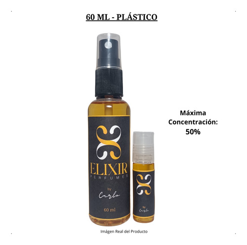 Perfume Locion 50% Concentr Hombre 60ml - mL a $615