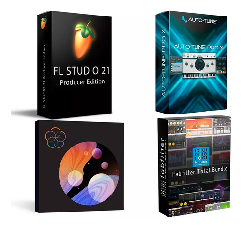 Fl Studio 21 + Fabfilter + Autotune X + Izotope Suite | Win