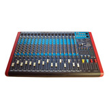 Mesa De Som Ms16.4 Eux 16 Canais 4 Aux.usb Blueto Soundvoice