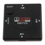 Mini Switch Hdmi 1 A 3 Hd Sin Control