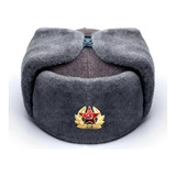 Gorro Ushanka Ruso Original Grey - A Pedido_exkarg