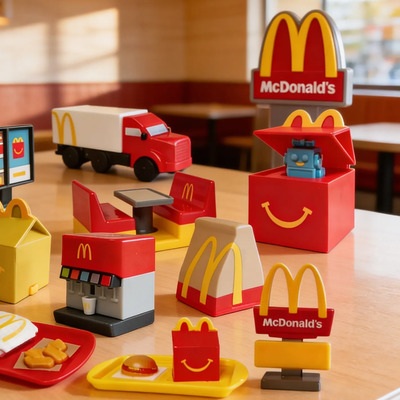Colección 10 Juguetes De Jugando A Mcdonald's Lil 2025 | Meses sin interés