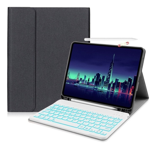 Illuminated Keyboard Case With Ñ For iPad Mini1/2/3 De 7.9 P