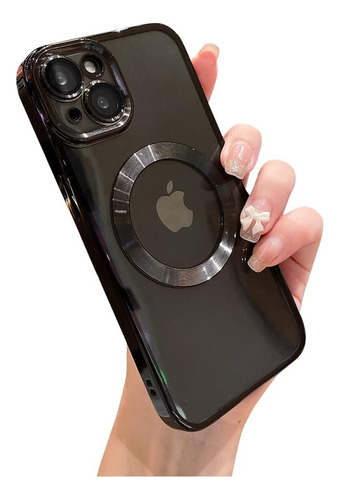 Carcasa Para iPhone Con Carga Inalámbrica Y Protector Cámara