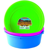 Pequeño Gigante P5hotpink Duraflex Plastic Utility Pan 5quar