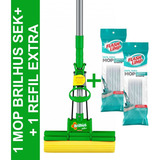 Mop Brilhus Bettanin E Flash Limp Absorve Agua Limpeza Casa Cozinha Pacote X 3
