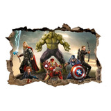 Vinil Decorativo Avengers