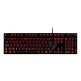 Teclado Primus Ballista 90t Darth Vader Switch Red Color Del Teclado Negro Idioma Español Latinoamérica