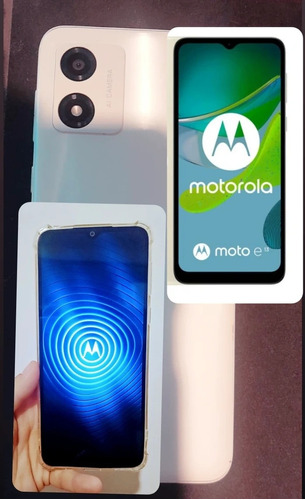 Celular Motorola E13 Color Blanco Liberado!muy Bien Cuidado!