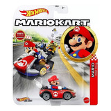 Hotwheels Mario Kart Mario Wild Wing  Escala 1/64 Mattel Color Rojo