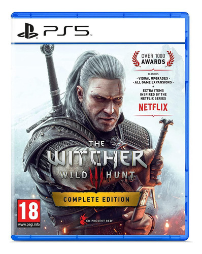 Edición Completa De The Witcher 3 Wild Hunt Ps5 Fisico