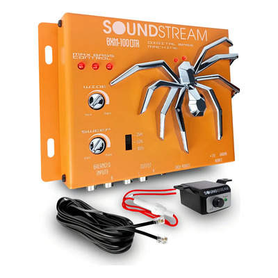 Epicentro Restaurador De Bajos Soundstream Bxm-100otr Color Naranja Claro | Envío gratis