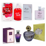 Pack De 4 Perfumes Alternativos Generico Para Mujer 100ml