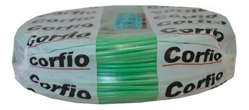 Cabo Fio Elétrico Flexível Verde 4mm Rolo 100m Corfio Bwf