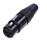 Conector Xlr Hembra Volante Rean Rc3fbag