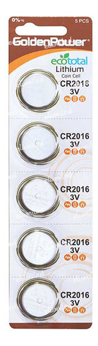 10 Pilas 3v Cr 2016 Cr2016 Lithium 20 Mm X 1.6 Mm Blister