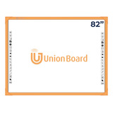 Lousa Touch Screen Unionboard Color 82 Polegadas Laranja