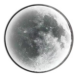 Lámpara De Pared Moon Decoration Para Dormitorio, Sala De Es