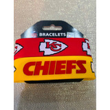 Brazaletes Silicon Nfl Kansas City Chiefs Amarillo/rojo