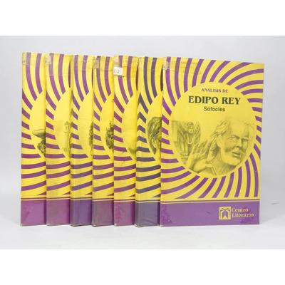 Centro Literario 7 Libros Análisis De Edipo Rey Quijote K6 | Envío gratis