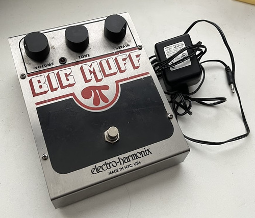 Pedal Ehx Electro-harmonix Big Muff Pi Com Fonte