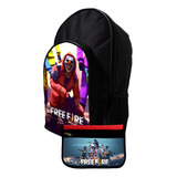 Mochila Y Cartuchera Promo Freefire #187