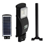 Lampara Exterior Solar Led Alumbrado Publico 30w + Brazo