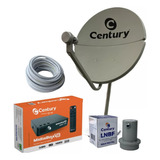 Antena Parabolica 60cm Banda Ku 5g C/ Midiabox B5 Century