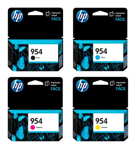 Kit Pack Cartuchos De Tinta  Hp 954 Originales       