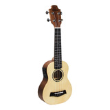 Ukulele Eletrico Soprano  Se Ub-21 Solid Benson